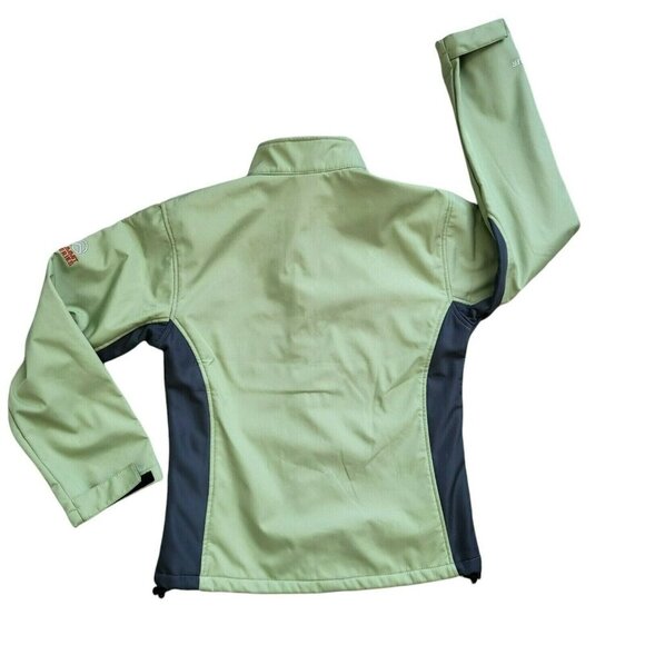North Face Summit Series Windproof Soft Shell Jacket Jacket Mint Green Size M - Picture 4 of 16